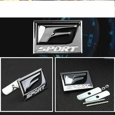 JDM NEW 3D F-Sport Front Grille Metal Rally Racing F SPORT Badge Emblem • $14.82