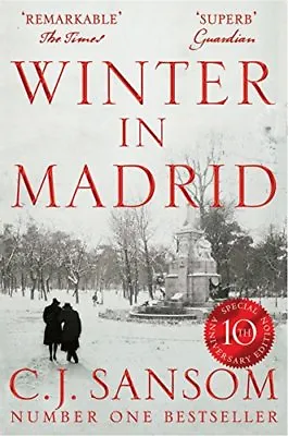 Winter In Madrid By C. J. Sansom. 9781509822126 • £3.55