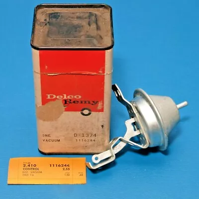 $27.60 • Buy NOS GM Delco Ignition Distributor Vacuum Advance 1965 Pontiac Tempest 6 Cyl.