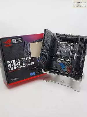 ASUS ROG STRIX B760-I Gaming Wifi Intel LGA 1700 DDR5 ITX Motherboard • $149.95