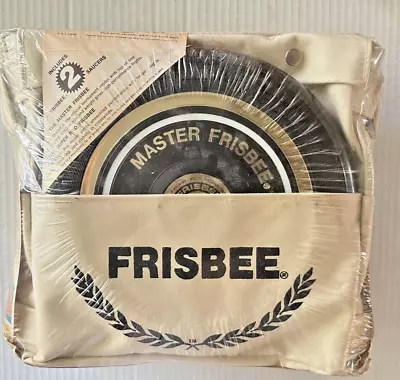 Wham-O Frisbag Master Frisbee & Super Pro Frisbee  1974 VINTAGE UNOPENED RARE • $1275