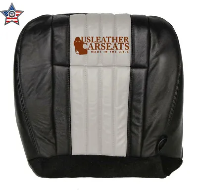 2003 Ford F-150 Harley-Davidson Driver Bottom Replacement Seat Cover Gray/Black • $107.99