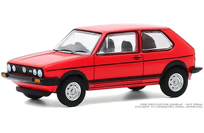 Greenlight 1:64 Hot Hatches Series 1 - 1982 Red Volkswagen Golf GTI Model 47080B • $11.99