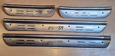 Mitsubishi Lancer Evo Vi 6 Uk Ralliart Sill Entry Scuff Covers Protectors Set  • $310.84