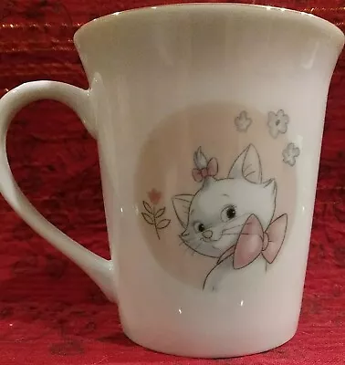 DISNEY Aristocats Marie Sweet As Can Be  Gold Rimmed Cup Mug Collectible  NEW • $15.10