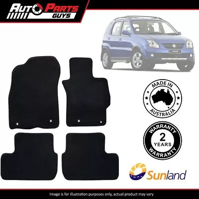 Black Floor Mats 4 Piece For Holden Cruze YG 2002 2003 2004 2005 2006* • $119.99