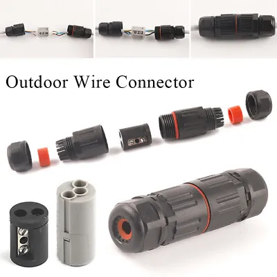 £2.04 • Buy Waterproof Junction Box Electrical Cable Wire Connector Outdoor Cable Case
