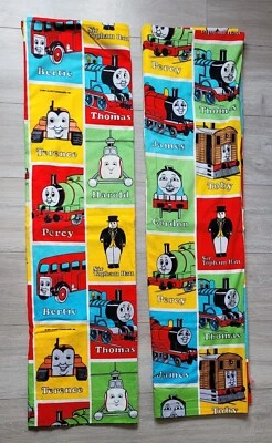 £6 • Buy 100% Cotton Fabric Thomas The Tank Engine Classic Trains  Kids Children.