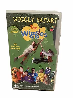 The Wiggles Original: Wiggly Safari VHS ABC 2002 Children's TV; Steve Irwin • $22