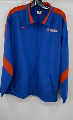 NIKE Blue & Orange Florida Gators Rip-Stop Rain/Windbreaker Storm-Fit2 - Size L • $9.99