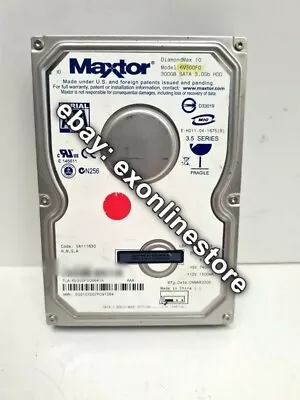 6V300F0 - Maxtor DiamondMax 10 300GB 7200 SATA 3.5  HDD • $41.61