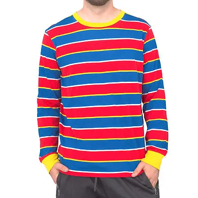 Adult Men's Bert And Ernie Sesame Street Halloween Costume Shirt Cosplay T-shirt • $28.95