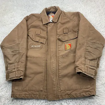 Salisbury Pro-Wear Jacket Mens Size Large 45 Cal /CM2 Safety Heavy Coat • $225