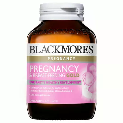 Blackmores Pregnancy & Breast-Feeding Gold - 120 Capsules • $25.60