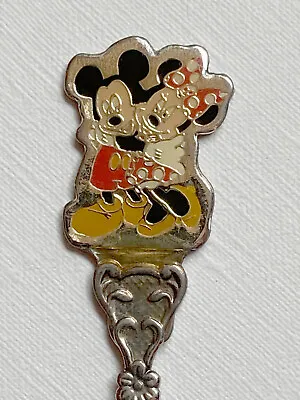 Mickey And Minnie Mouse Vintage Disney Collectors Spoon • $3.99