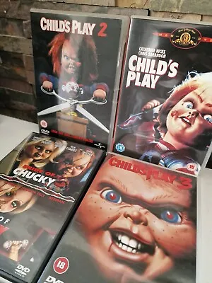 £20 • Buy Child's Play 1 2 3 Bride Of Chuck / Seed Of DVD Set. UK, Region 2.
