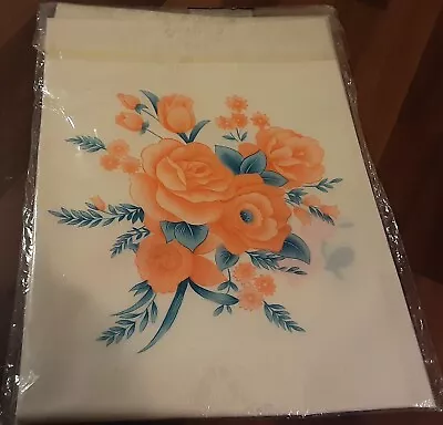 Vintage Fine Lace Vinyl Tablecloth - 54  X 54  - New In Original Packaging • $8.84