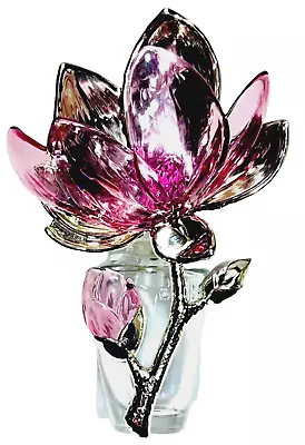 Pretty MAGNOLIA Pink Flower NIGHTLIGHT Wallflower Plug In Bath & Body Works • £26.16