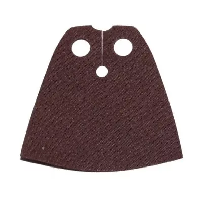 LEGO® New Dark Brown Minifigure Cape Cloth Standard Traditional Starched Part  • $1.79