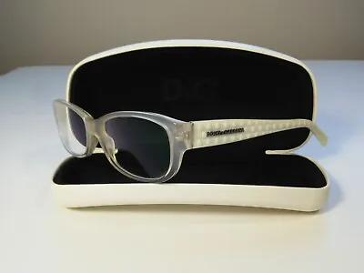 Dolce&Gabbana DG 3125 Glasses Frame 53-16-135 Clear & White Cream Womens + Case • $39.84