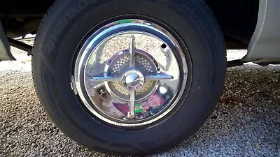 $59.99 • Buy Mopar Spinner 4-Bar Hub Cap Wheel Cover 1957 58 Dodge Royal Lancer Knight?