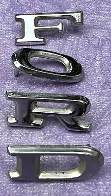 60s 70s 1967 FORD Mustang Emblem Letter Set OEM 40151-16606BA 40152 40153 • $24