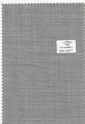 Gray Hairline Suit Fabric Super Fine Finest Cloth Merino Wool Suit Pants Cloth • $40.80