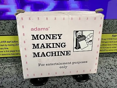 Vintage Adam’s’ Money Making Machine For Entertainment Purposes Only NOVELTY • $21.25