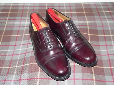 Cole Haan Cordovan/Burgundy Cap Toe Oxford Shoes Green Label C02698 Sz 9.5 D • $44.50