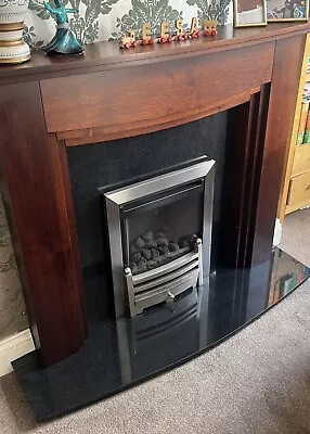 Black Marble Granite Hearth • £75