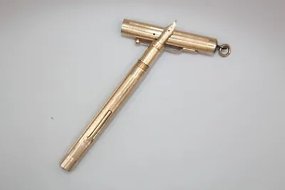 Mabie Todd & Company Gold Filled SWAN Fountain Pen Made In New York U.S.A. • $249