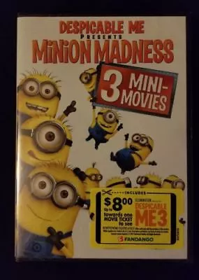 Despicable Me Presents MINION MADNESS - AMAZING DVD IN PERFECT CONDITION!DISC AN • $4.24