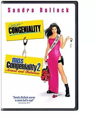 Miss Congeniality: Deluxe/Miss Congeniality 2 (2-Pack) - DVD - GOOD • $5.35