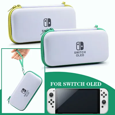 Console Carrying Case Protective Pouch Hard Carry Bag For Nintendo Switch OLED • $19.99