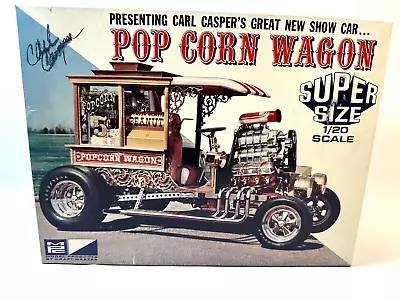 MPC 1:20 Carl Casper's Signed Pop Corn Wagon Rare Sealed Inside Boxed Model Kit • $199.99