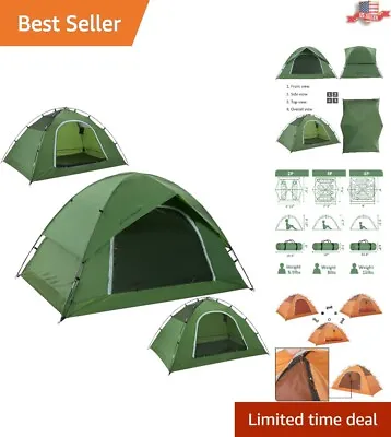 $49.94 • Buy Sturdy Waterproof 2 Person Camping Tent - Durable Quick Setup - Ultralight