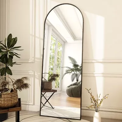 BEAUTYPEAK 64 X21  Full Length Mirror Arched Standing Floor Mirror • $84.99