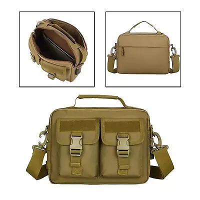 Men's Messenger Bag Utility Handbag Adjustable Shoulder Strap Pouch Bag Satchel • $21.15