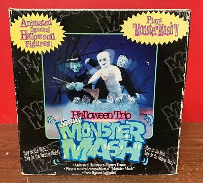 1997 Halloween Trio Singing Monster Mash Animated Figures By Gemmy Industries • $14.99