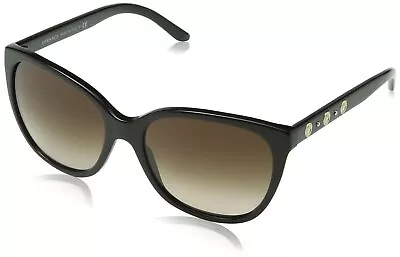 Versace Woman Sunglasses Black Lenses Acetate Frame 0VE4281 GB1/13 57mm • $99.99