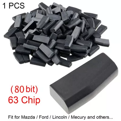 Blank 4D63 80Bits Carbon Chip Car Key Transponder Chip For Mazda Ford Lincoln • $3.69