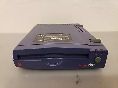 Vintage Iomega SCSI Zip 100 Drive External ZIP100 Z100S2 Bare Drive TESTED • $50