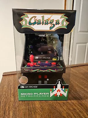 My Arcade Micro Player Mini Retro Arcade Machine: Galaga Video Game New In Box! • $24.49