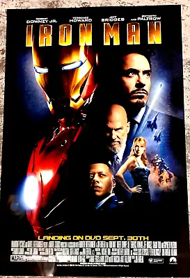 Iron Man - Video Store Movie Poster - NEW - Original - 27  X 40  • $14.95