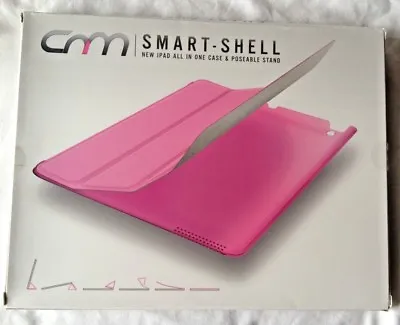 Ipad Smart Shell Case Pink Cover Stand Protection Skin Pad Protector Ipad 2 3 4 • £3.99