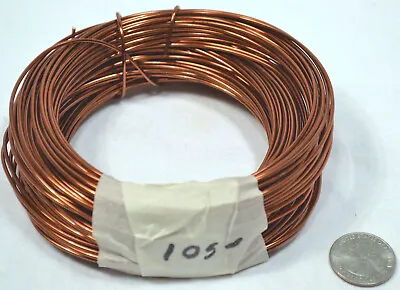 15 Ga Gauge 100 Feet Enameled Copper Tube Amplifier Tesla Coil Magnet Wire • $13.05