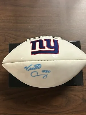 Victor Cruz New York Giants Autographed Signed Football • $60