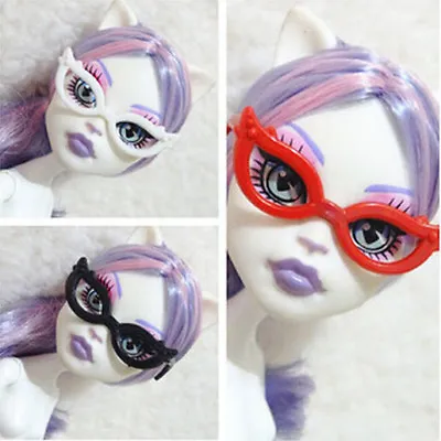 £2.88 • Buy 10pcs/set Doll Accessories Mini Plastic Glasses For Monster High Dolls Kids Toy