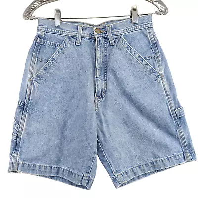 Guess Mens Carpenter Jean Shorts Blue Size 27 Denim 100% Cotton Made In USA • $20