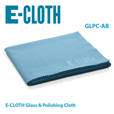 E-CLOTH Glass Window Cleaning Polishing Microfibre Cleaning Cloth 1 Pack GLPC-AB • £5.49